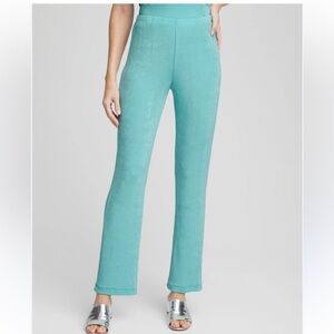 NWT Chico’s TRAVELERS NO TUMMY PANT AQUATIC TEAL 570338445 4R XXLR